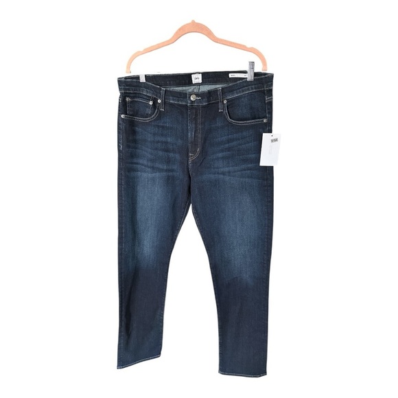 EDWIN Maddox Slim Fit Jeans | Size 36 x 32 | Dark Wash | NWT - Picture 2 of 9